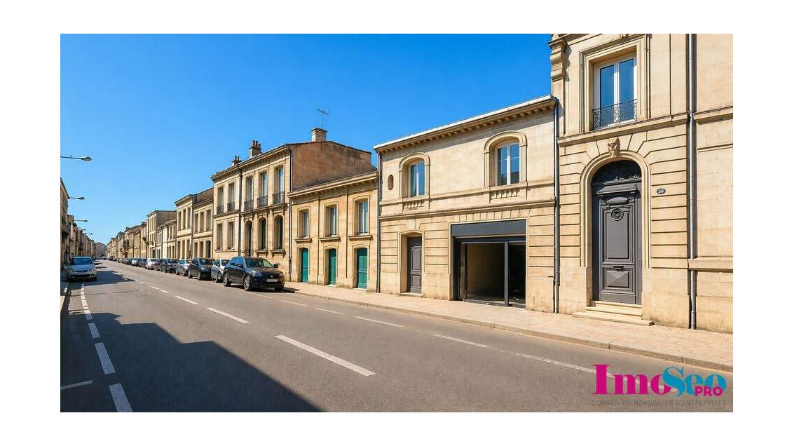 Vente immeuble 436m² quartier dynamique Bordeaux