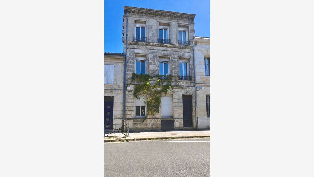 Vente immeuble + échoppe 160m² Bordeaux Nantsouty