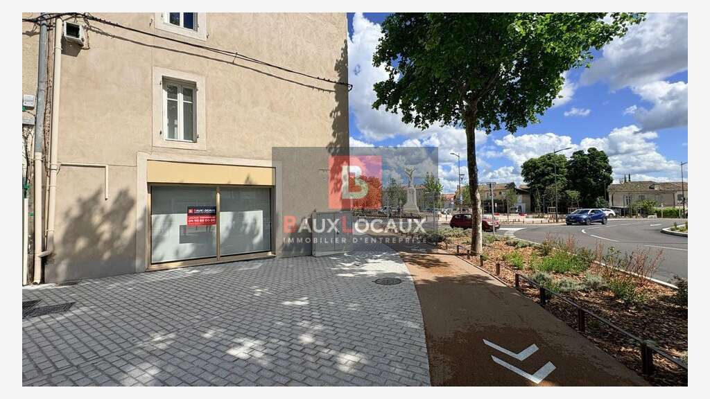 AV immeuble mixte 290m² Carpentras Place de Verdun