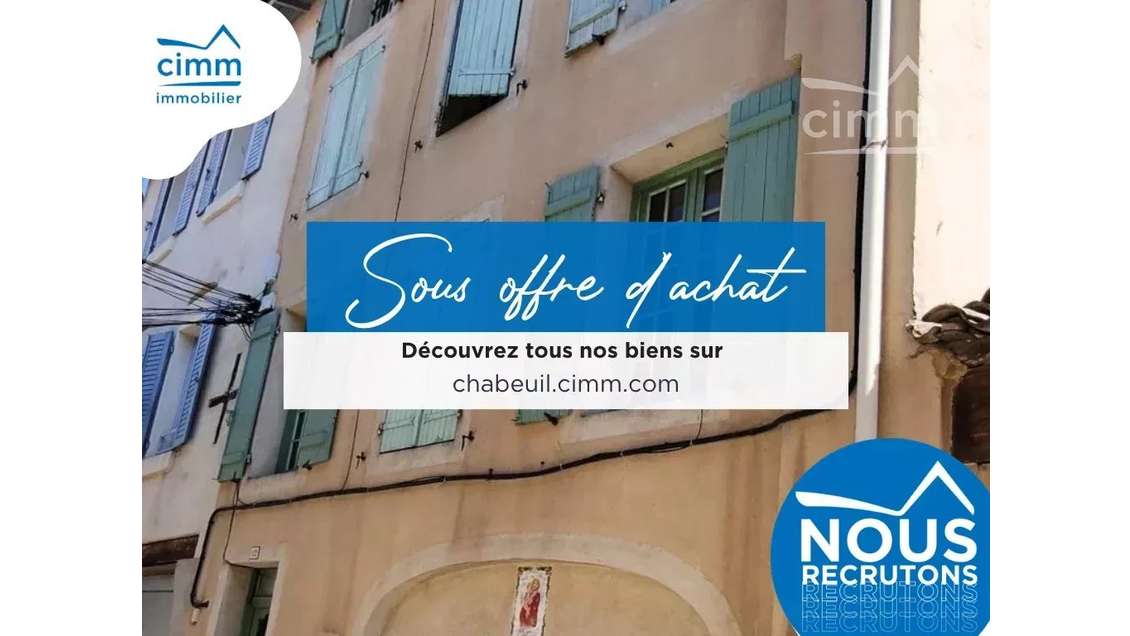 Vente immeuble de rapport à Chabeuil 