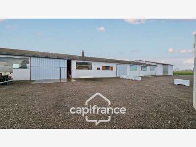 Entrepôt de 1633m² à vendre prox Chalon sur Saône