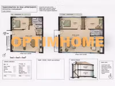 AV immeuble de caractère 194m² au coeur de Cholet