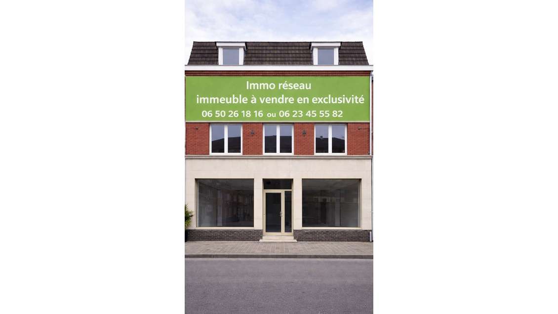 À VISITER SANS TARDER Immeuble mixte avec fort pot