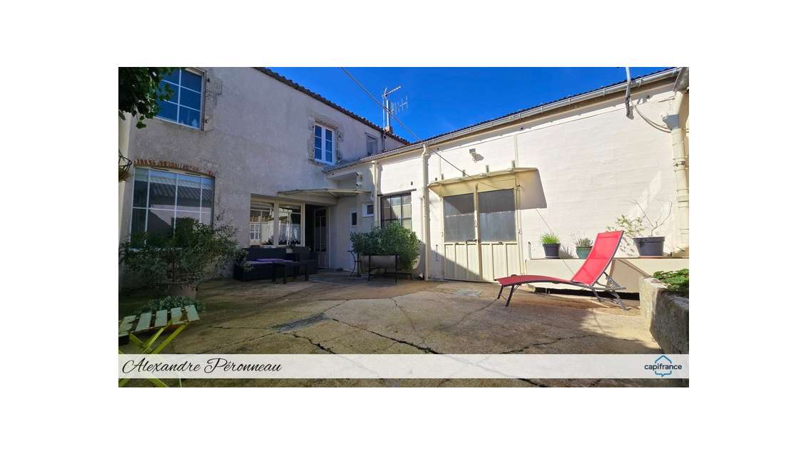 ? ENSEMBLE IMMOBILIER : MAISON 4 CH + GARAGE