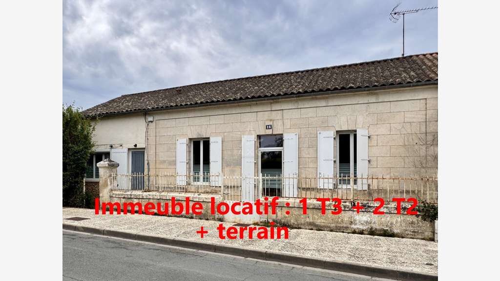 Ensemble immobilier station thermale de Jonzac