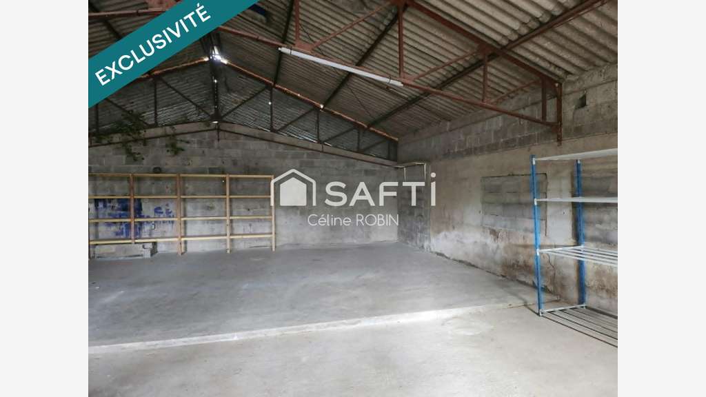 Vente bâtiment commercial 180m² à Joudes