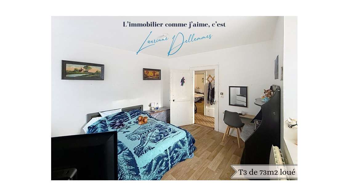 Vente immeuble de rapport loué au Cateau-Cambrésis