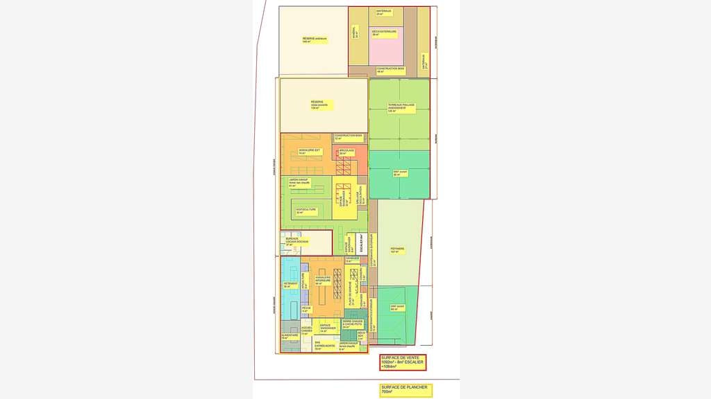 Locaux ciaux 845m² à vendre Les Hauts d'Anjou