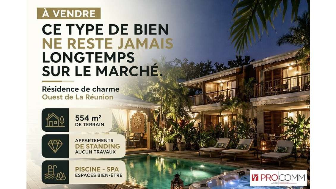 Immeuble haut de gamme à vendre aux Trois-Bassins