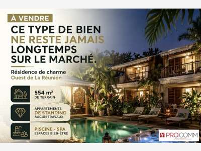 Immeuble haut de gamme à vendre aux Trois-Bassins