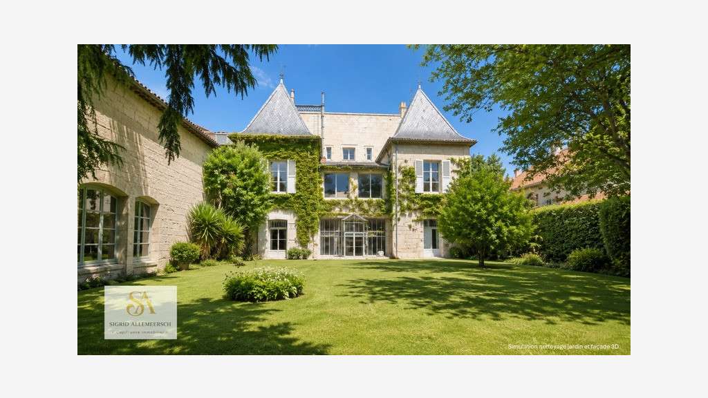 AV Immeuble de caractère 750m² avec jardin Limoux