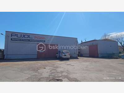 AV local industriel 1200m² aux portes de Mazamet