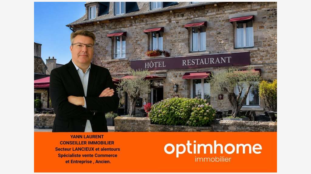 A vendre murs hôtel restaurant proche Saint-Malo