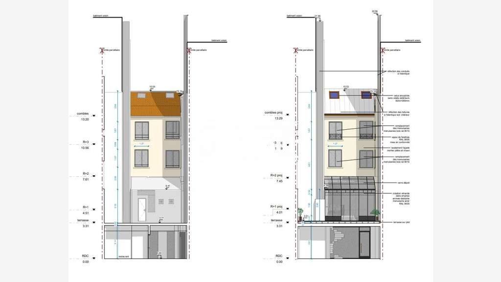 Immeuble 300m² en pleine propriété à Paris 6ème