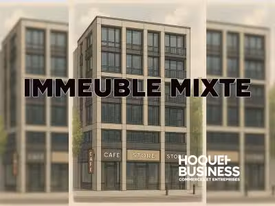 Vente immeuble mixte 230m² à Pierrefitte sur Seine