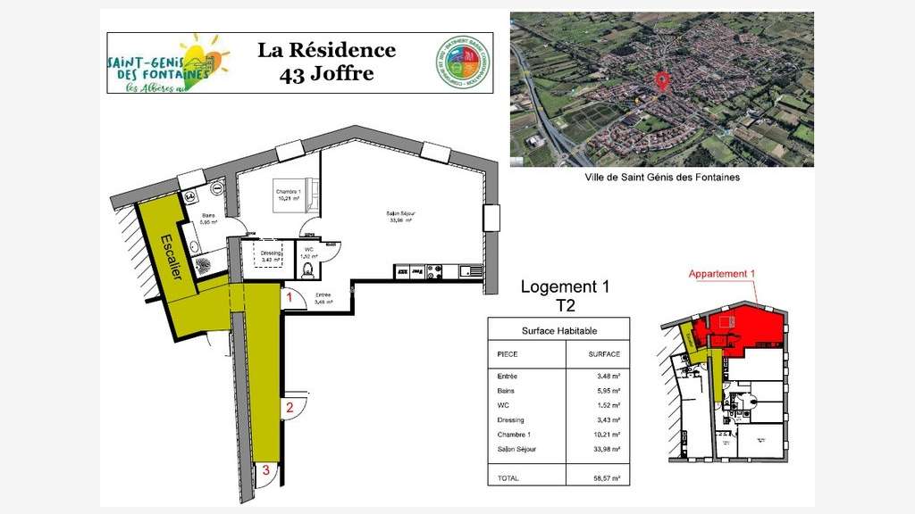Vente immeuble 288m² à Saint-Génis-des-Fontaines