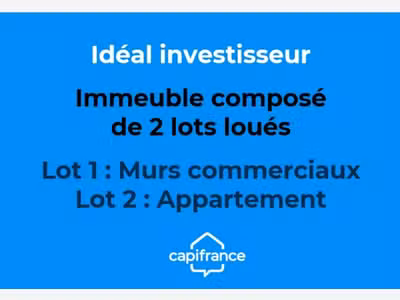 AV immeuble commerce et appartement 140m² à Troarn