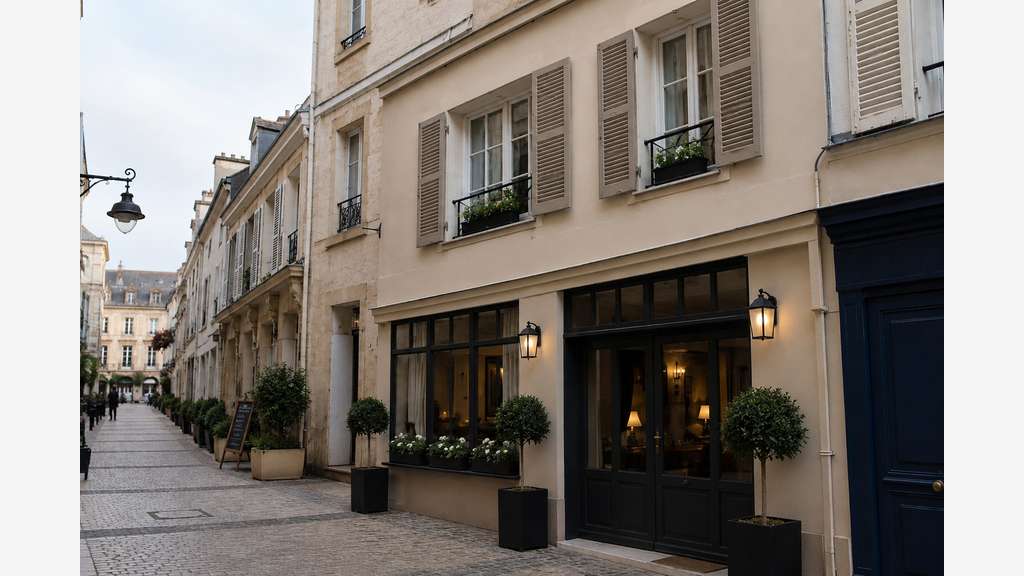 Murs résidence hôtelière neuve  Versailles centre