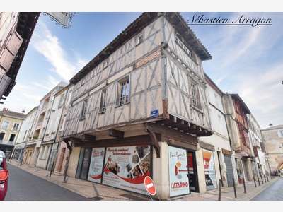 Immeuble 75m² à vendre à Villeneuve sur Lot (47)