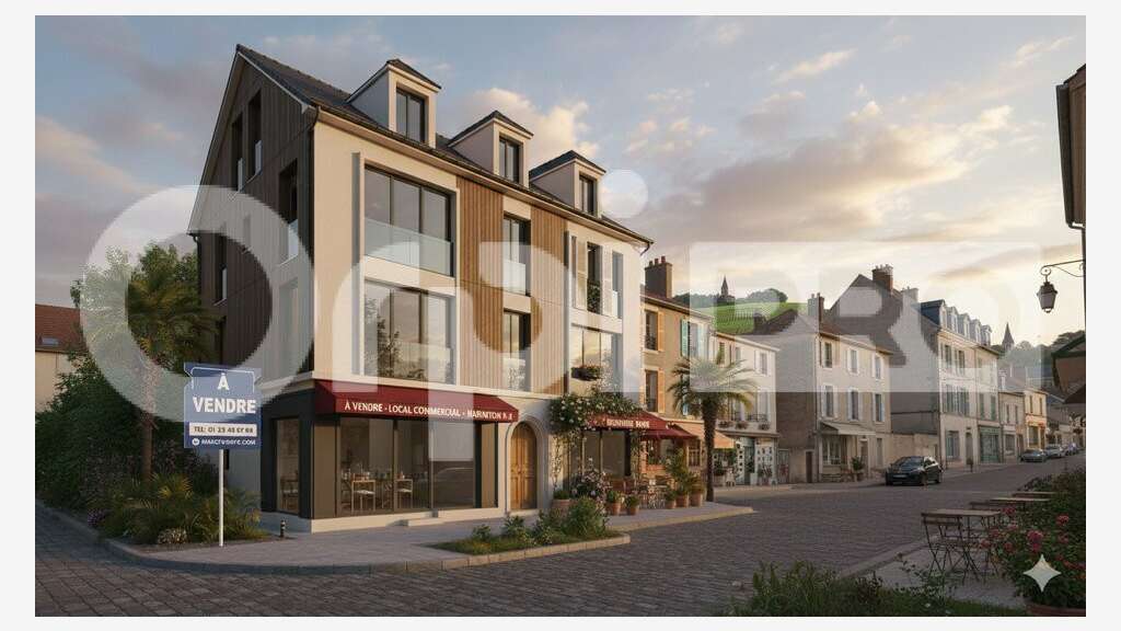 AV bâtiment mixte 284m² sur 769m² Villiers/Orge