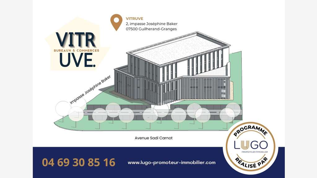 Bureaux et commerces à partir de 100 m²