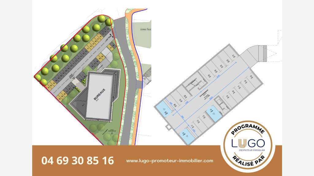 Bureaux et commerces à partir de 100 m²