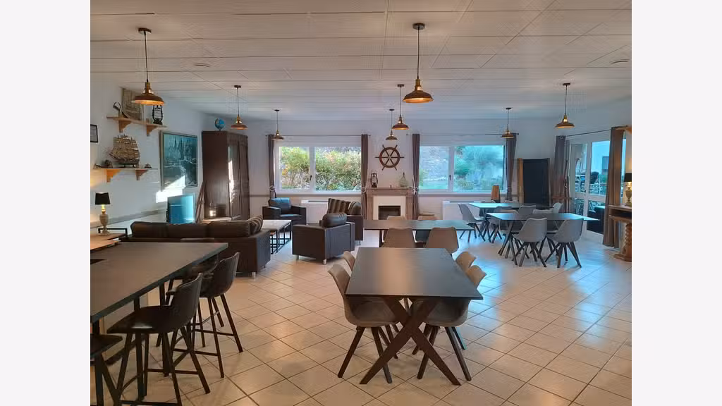 Tènement (2 maisons, réceptions) piscine-spa-sauna