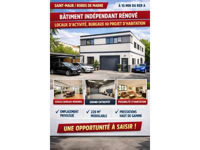 Vente Locaux d'activités - Entrepôts à Saint-Maur-des-Fossés