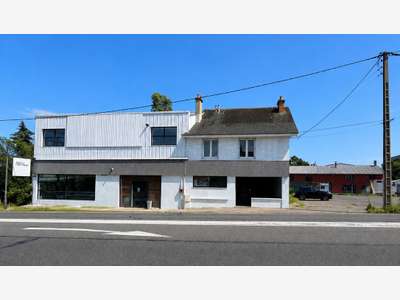 Ensemble immobilier mixte 500 m² + 2 logements