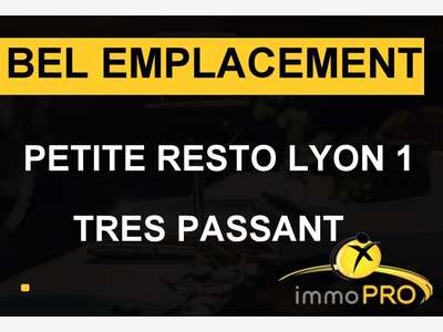 Vend local de 27m² très bel emplacement sur Lyon 1
