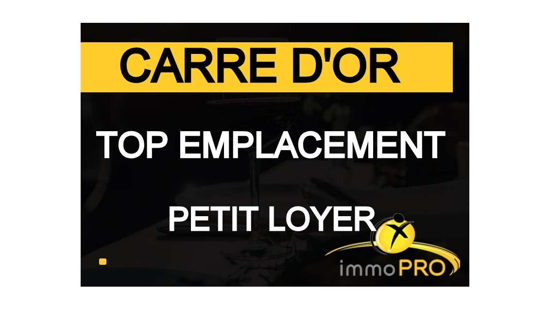 Vend local 80m² emplacement N°1 en presqu'ile Lyon