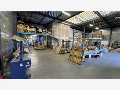 Vente local d'activité 1170m² à Tiercé Angers Nord