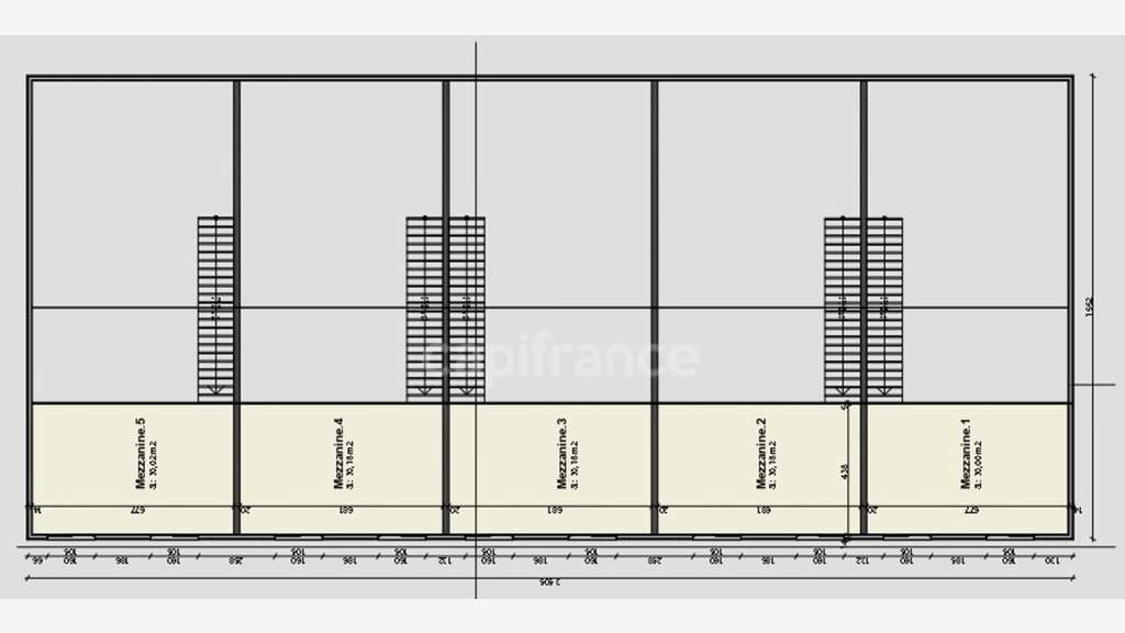 Local neuf à vendre 130m² ZAC de la Mouyssaguèse