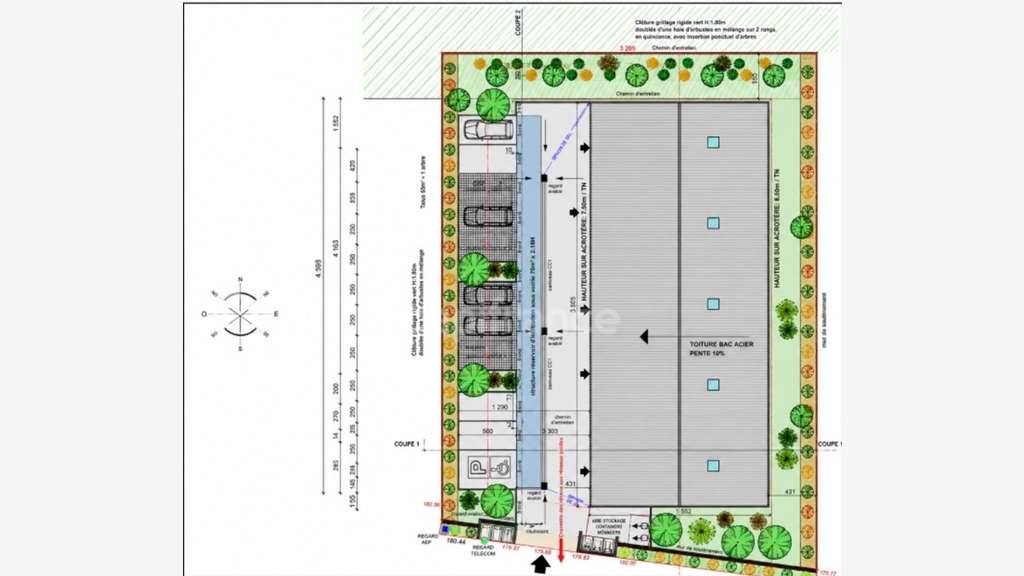 Local neuf à vendre 130m² ZAC de la Mouyssaguèse