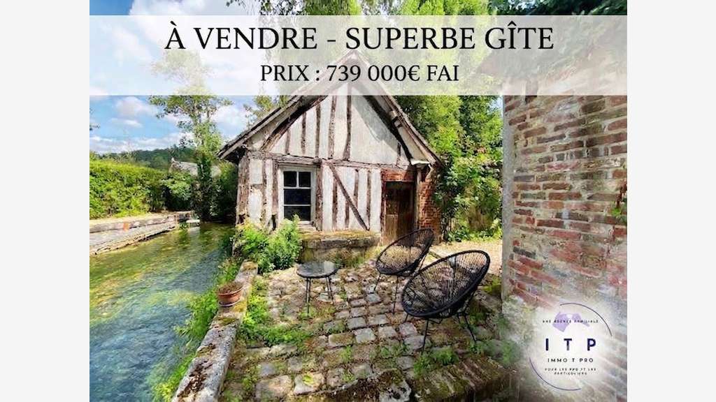 AV Propriété de caractère avec gîtes à Acquigny