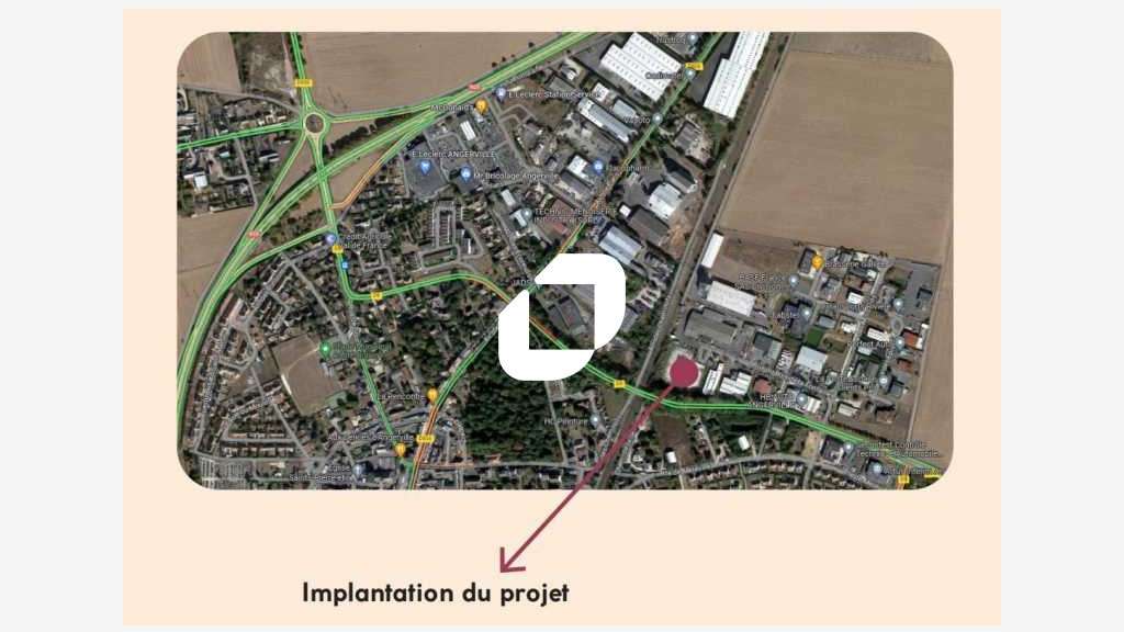Vente Local d'activité 823m² Angerville