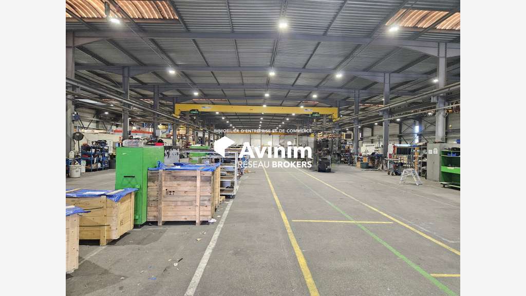 Vente site industriel 10584m² terrain 5ha Attignat