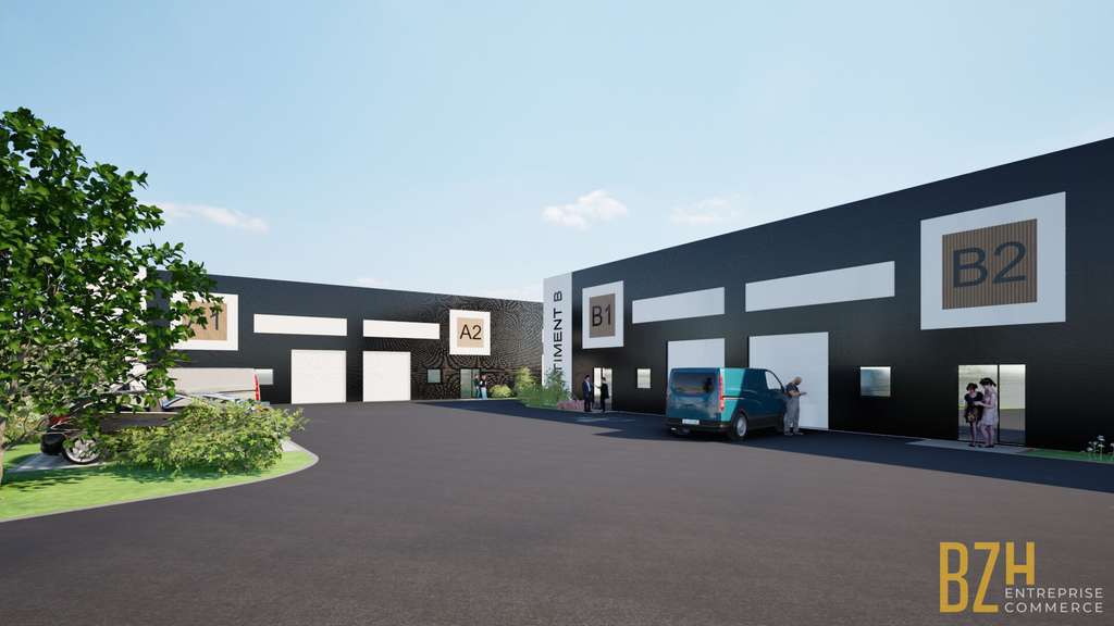 Vente local d'activité 500m² neuf à Auray RN165