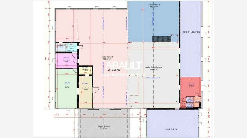 Local d'activité de 650m² à vendre en ZA Beauzelle