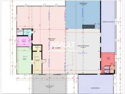 Local d'activité de 650m² à vendre en ZA Beauzelle