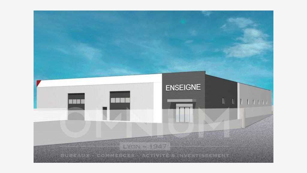 Bâtiment de plain-pied 1600m² Belleville sur Saône