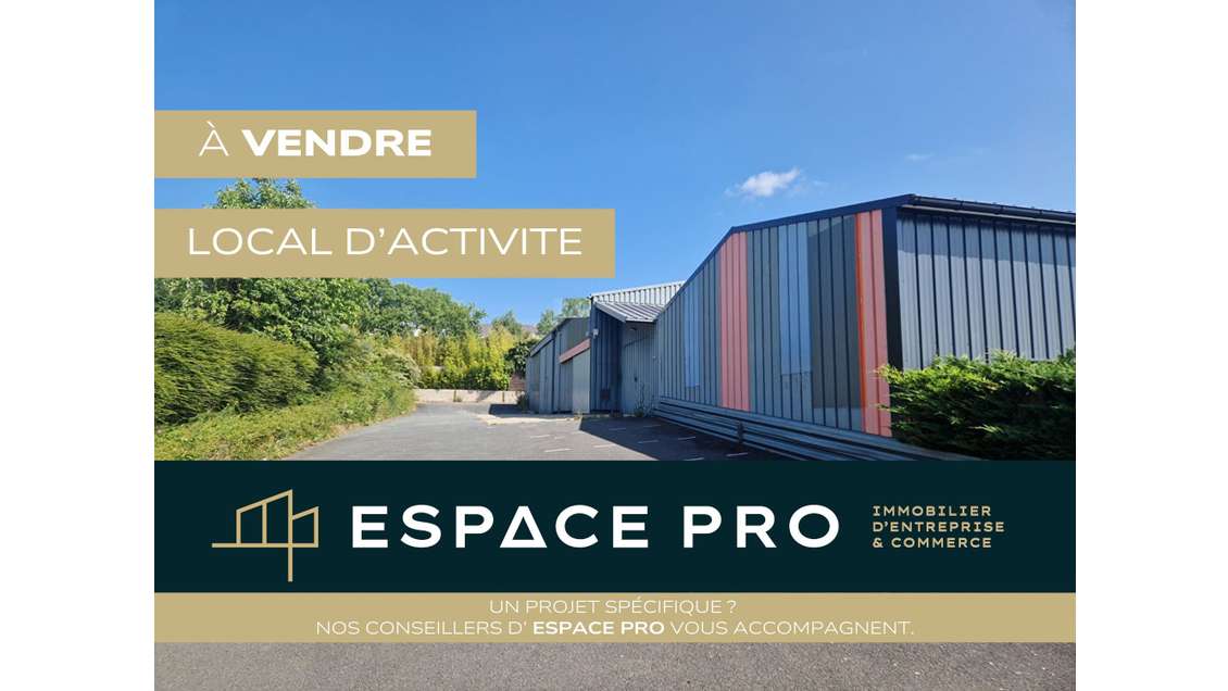 Vente locaux d'activités 528m² à l'Ouest de Caen
