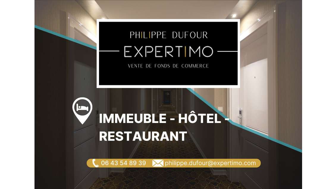 Immeuble hôtel restaurant 850m² Celles-sur-Durolle