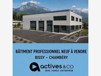 Vente local d'activité 1256m² Chambéry zone Bissy