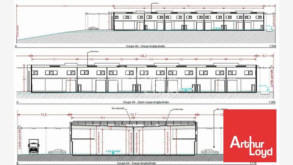 Locaux d'activités à vendre ZI Nord Châtellerault