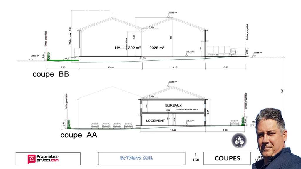 Vente murs local industriel neuf 578m² à Chavanoz