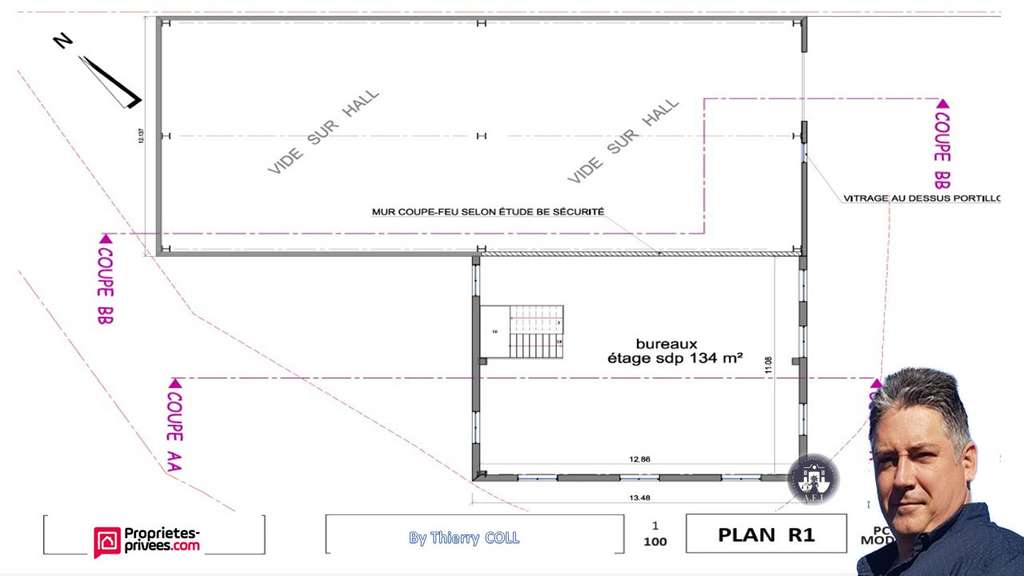 Vente murs local industriel neuf 578m² à Chavanoz