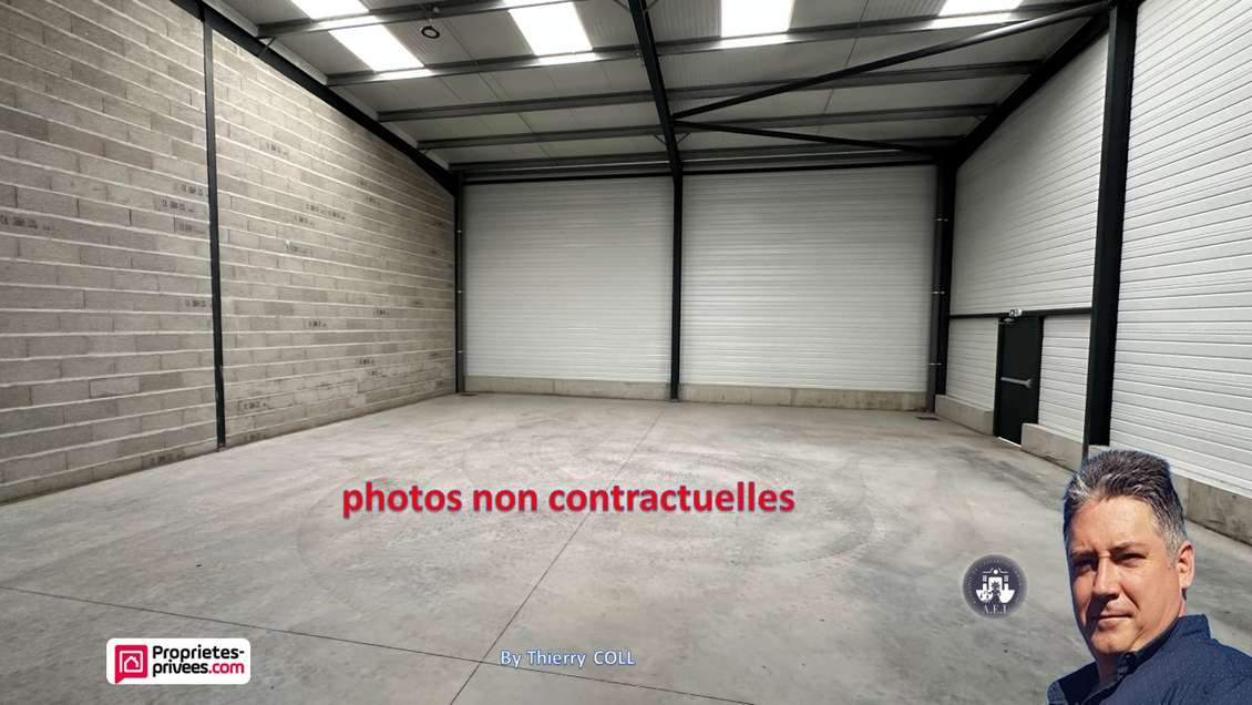 Vente murs local industriel neuf 578m² à Chavanoz 
