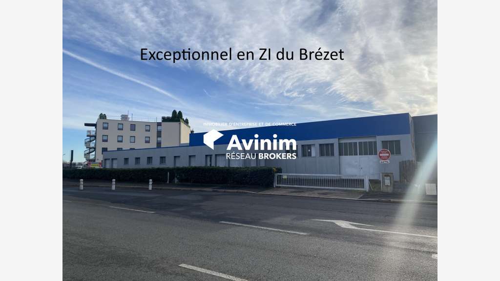 Vente emplacement exceptionnel en ZI du Brézet