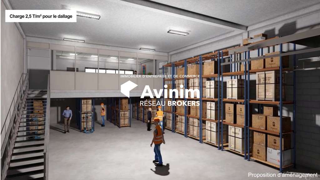 Vente local d'activité 389.56m² Clermont L'Hérault